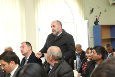 Abşeron rayonunda vətəndaş qəbullarının keçirilməsi davam etdirilmişdir