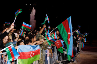 Zəfər Günü Abşeron rayonunda coşqu ilə qeyd olunub