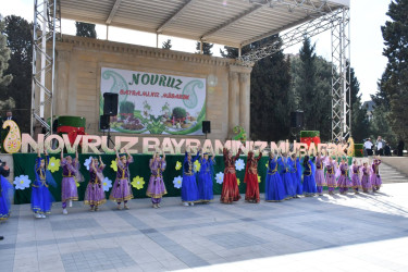 Xırdalanda Novruz bayramı böyük coşqu ilə qeyd olundu
