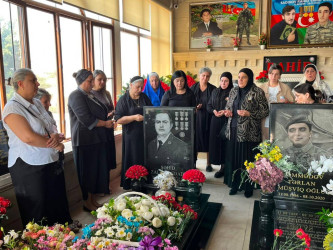 Abşeron rayonunda şəhidlərimiz və onların ailə üzvləri ziyarət olunub