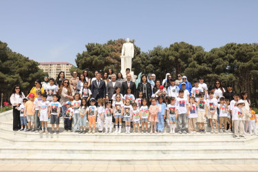 Abşeron rayonunda “1 iyun - Uşaqların Beynəlxalq Müdafiəsi Günü”  şəhid övladları ilə birgə qeyd edilib