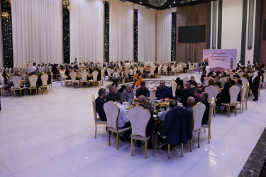 Abşeron rayonunda iftar süfrəsi açılıb