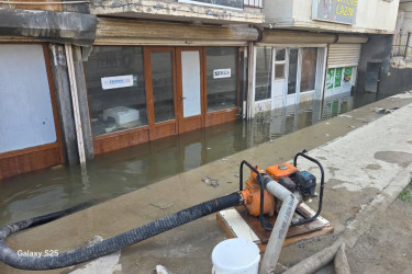 Abşeronda yağışın fəsadları aradan qaldırılır