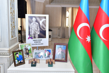 Abşeronda şəhidlərimiz və ailə üzvləri ziyarət olunub