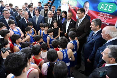 Abşeronda “Cənub” İdman Klubunun boks zalının açılışı olub