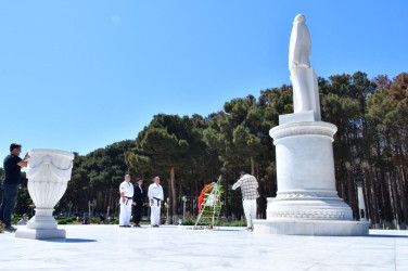 Abşeron rayonunda Heydər Əliyevin 102-ci il dönümü münasibətilə silsilə tədbirlər keçirilib