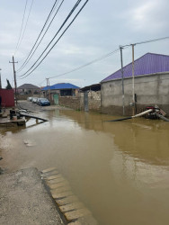 Abşeronda yağışın fəsadları aradan qaldırılır