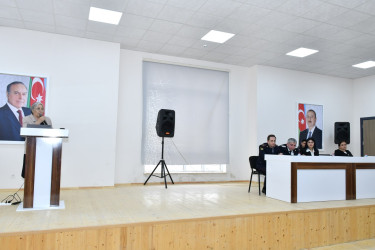 Abşeron rayonunda “Ailədaxili zorakılıq və hüquqi maarifləndirmə” mövzusunda tədbir keçirilib