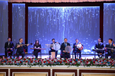 Abşeronda şəhid ailələrinin xanım üzvləri ilə birgə 8 Mart - Beynəlxalq Qadınlar Günü münasibəti ilə tədbir keçirilib