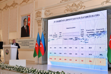 Abşeronda 2025-ci ilin sosial-iqtisadi inkişafının yekunlarına və qarşıda duran vəzifələrə həsr olunan hesabat yığıncağı keçirilib
