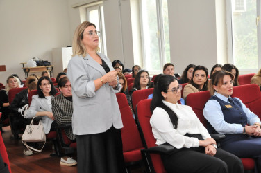 Abşeronda “Yeniyetmələr arasında narkomaniya asılılığının profilaktikası” mövzusunda təlim keçirilib