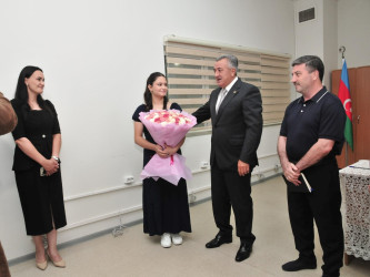 Abşeron rayonunda şəhidlərimiz və onların ailə üzvləri ziyarət olunub