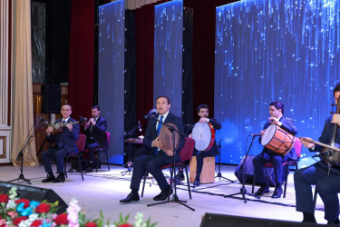 Abşeronda şəhid ailələrinin xanım üzvləri ilə birgə 8 Mart - Beynəlxalq Qadınlar Günü münasibəti ilə tədbir keçirilib