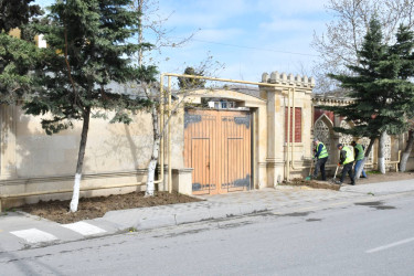 Abşeron rayonunda yağışın fəsadlarının aradan qaldırılması istiqamətində genişmiqyaslı tədbirlər davam etdirilir