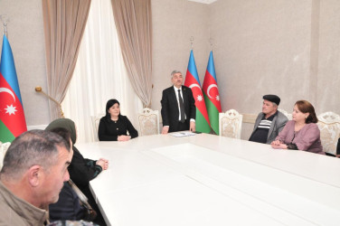 Abşeronda Çernobıl əlilləri və onların ailə üzvləri ilə görüş keçirilib