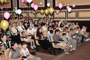 Uşaqların Beynəlxalq Müdafiəsi Günü Abşeronda şəhid övladları ilə birgə qeyd edilib