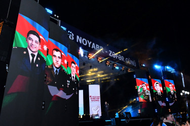 Zəfər Günü Abşeron rayonunda coşqu ilə qeyd olunub
