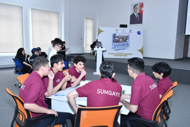 “Zəkaların mübarizəsi” olimpiadasının region mərhələsində “Abşeron” komandası qalib olub