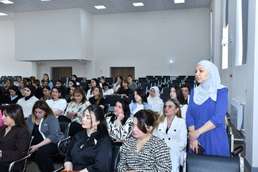 Abşeron rayonunda “Məişət zorakılığından zərərçəkmiş uşaqların müəyyən edilməsi və onlara psixoloji yardımın göstərilməsi” mövzusunda seminar keçirilib