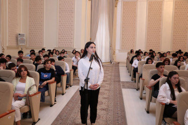 Abşeronda “Suveren Azərbaycanda Təhsil Hüququnun Konstitusion təminatı” mövzusunda silsilə tədbirlər keçirilir