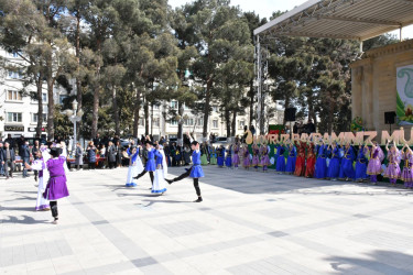 Xırdalanda Novruz bayramı böyük coşqu ilə qeyd olundu