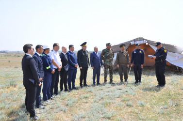 Strateji Obyektlərin Mühafizəsi Dövlət Agentliyi Bakı-Novorossiysk şimal ixrac neft boru kəmərində təlim keçirib.