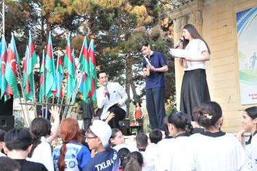 Abşeronda "Şəhərsalma və Memarlıq İli" çərçivəsində "Sağlam Gənclik və Sağlam Gələcək" adlı tədbir keçirilib