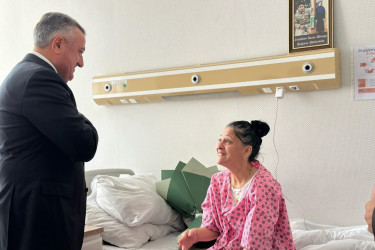 Abşeronda şəhidlərimiz və ailə üzvləri ziyarət olunub