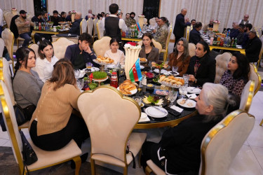 Abşeron rayonunda iftar süfrəsi açılıb