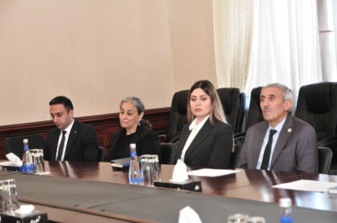 Abşeronda Aprel döyüşlərində şəhidlik zirvəsinə ucalan qəhrəmanlarımızın ailələri ilə görüş keçirilib