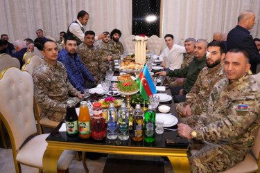 Abşeron rayonunda iftar süfrəsi açılıb