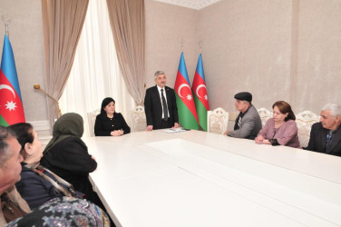 Abşeronda Çernobıl əlilləri və onların ailə üzvləri ilə görüş keçirilib