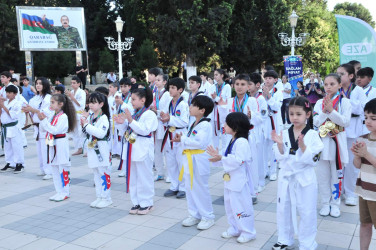 Abşeronda "Şəhərsalma və Memarlıq İli" çərçivəsində "Sağlam Gənclik və Sağlam Gələcək" adlı tədbir keçirilib