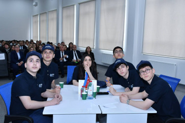 “Zəkaların mübarizəsi” olimpiadasının region mərhələsində “Abşeron” komandası qalib olub