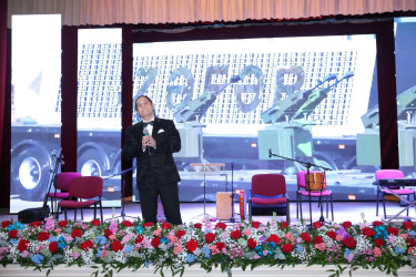 Abşeronda şəhid ailələrinin xanım üzvləri ilə birgə 8 Mart - Beynəlxalq Qadınlar Günü münasibəti ilə tədbir keçirilib