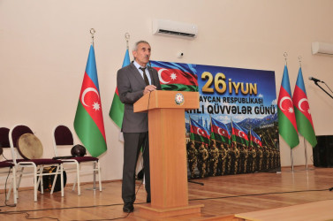 Abşeronda “26 iyun – Azərbaycan Respublikası Silahlı Qüvvələr Günü”nə həsr olunmuş tədbir keçirilib