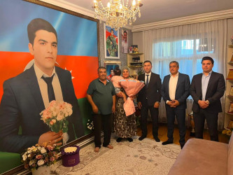 Abşeron rayonunda şəhidlərimiz və onların ailə üzvləri ziyarət olunub
