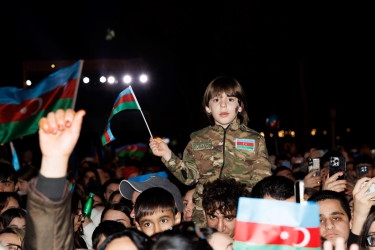 Zəfər Günü Abşeron rayonunda coşqu ilə qeyd olunub