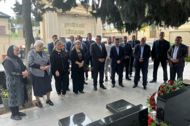 Abşeronda şəhidlərimiz və ailə üzvləri ziyarət olunub