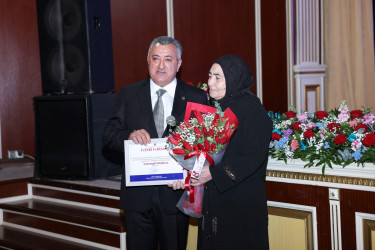 Abşeronda şəhid ailələrinin xanım üzvləri ilə birgə 8 Mart - Beynəlxalq Qadınlar Günü münasibəti ilə tədbir keçirilib