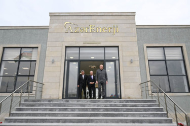 İlham Əliyev “Abşeron” Batareya Enerji Saxlanc Mərkəzinin açılışında iştirak edib