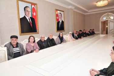 Abşeronda Çernobıl əlilləri və onların ailə üzvləri ilə görüş keçirilib