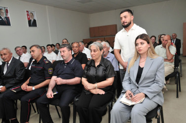 Abşeron rayonunda növbəti vətəndaş qəbulları və görüşlər keçirilib