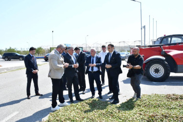 Abşeronda kənd təsərrüfatının inkişafına dair Dövlət Proqramının icrası çərçivəsində görülmüş işlər və hədəflər müzakirə olunub