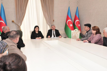 Abşeronda Çernobıl əlilləri və onların ailə üzvləri ilə görüş keçirilib