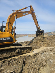 Abşeronda yağışın fəsadları aradan qaldırılır