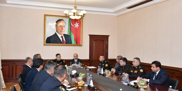 İxrac neft-qaz boru kəmərlərinin təhlükəsizliyi ilə bağlı Abşeron Rayon İcra Hakimiyyətində iclas keçirilmişdir