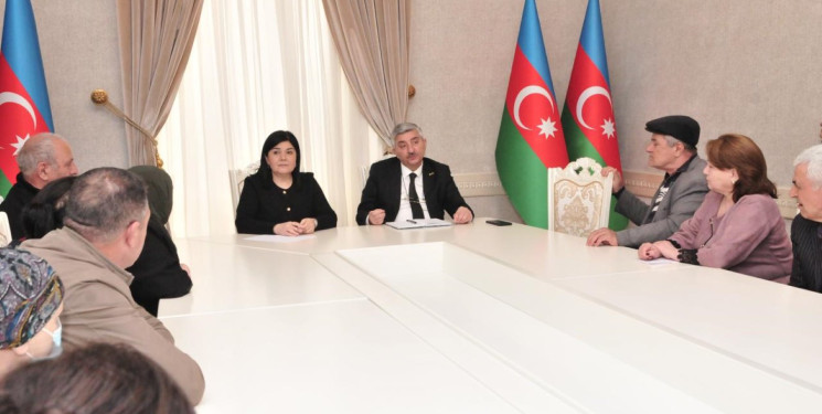 Abşeronda Çernobıl əlilləri və onların ailə üzvləri ilə görüş keçirilib