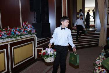 Abşeronda şəhid ailələrinin xanım üzvləri ilə birgə 8 Mart - Beynəlxalq Qadınlar Günü münasibəti ilə tədbir keçirilib