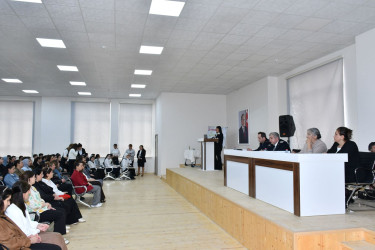 Abşeron rayonunda “Ailədaxili zorakılıq və hüquqi maarifləndirmə” mövzusunda tədbir keçirilib